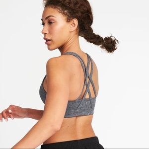 3 Old Navy Medium Support Strappy Sports Bras